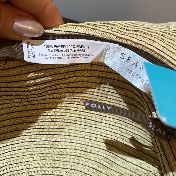Brand new Seafolly straw sunhat. - Picture 7 of 13